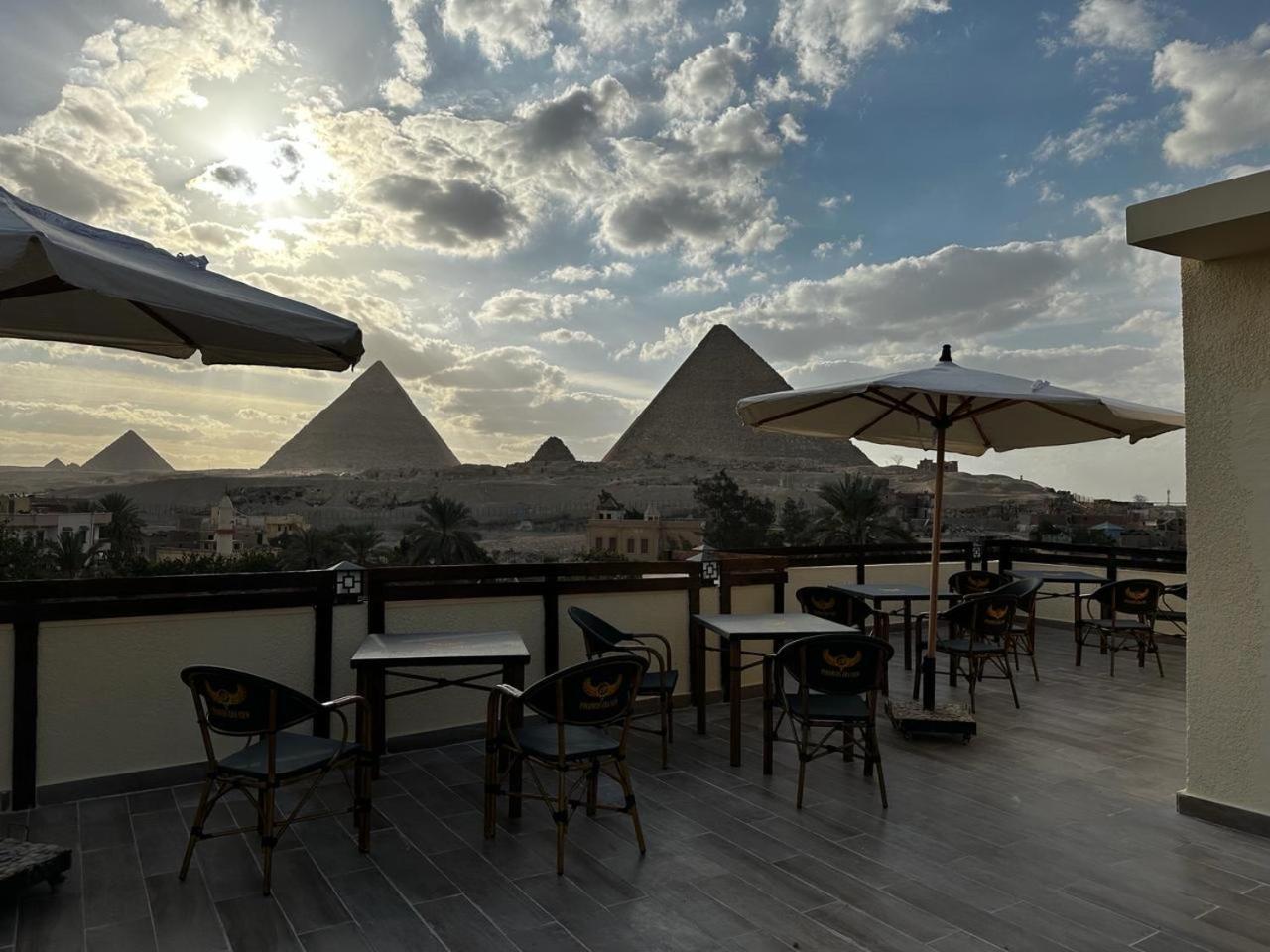 Pyramids Era View Hotel Kafret el-Gabal Kültér fotó