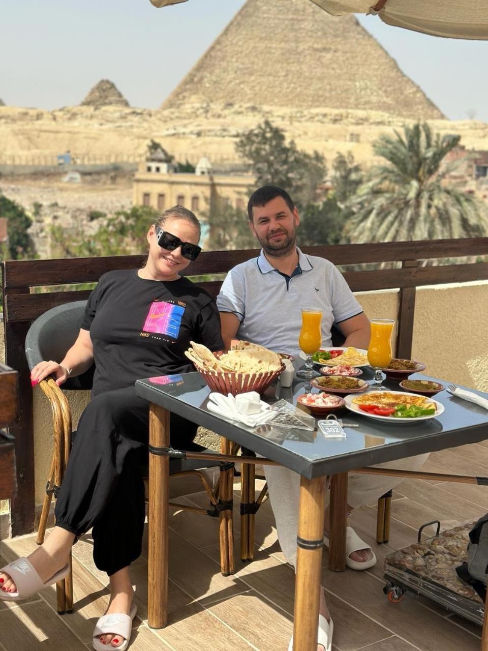 Pyramids Era View Hotel Kafret el-Gabal Kültér fotó