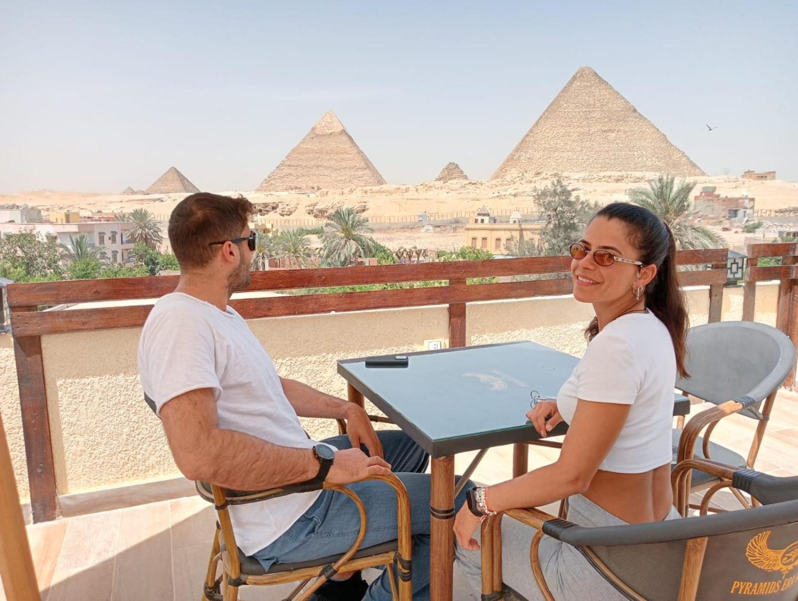 Pyramids Era View Hotel Kafret el-Gabal Kültér fotó